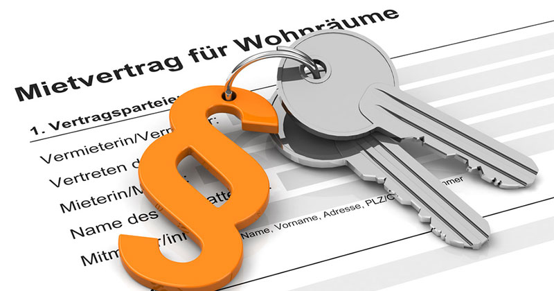 Mietrecht Mülheim, Oberhausen & Düsseldorf Formular für Mietvertrag